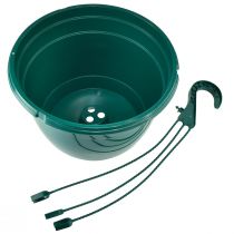 Artikel Hangmand groene plantenpot hangpot Ø25cm H50cm