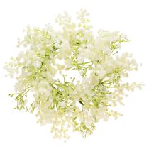 Artikel Bloemenkrans mimosa kunst crème wit groen Ø25cm