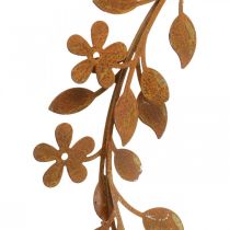 Artikel Bloemenkrans metaaldecoratie roestlook krans lentedecoratie Ø20cm 3 st