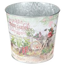Artikel Bloempot klein metaalkleurig Fresh Garden H16cm 2st