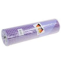Artikel Bloemenpapier 37,5cm ruit paars 100m