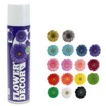 Flower spray bloemdecor diverse kleuren 400ml