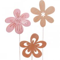 Tuinstekers Bloem Bloemstekers Oranje/Roze/Wit Ø9.5cm 15st