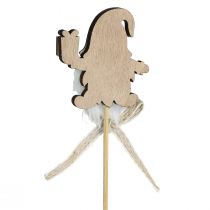 Artikel Bloemenplug kerstkaboutercadeau 6x7cm 12 st