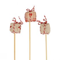 Artikel Bloemplug Kerstcadeaupakket decoratie 2,5cm 15 st