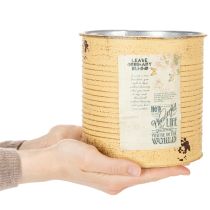 Artikel Bloempot in vintage design voor woonkamer- en kantoordecoratie, 15 cm, 3 stuks