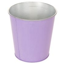 Artikel Ronde pastelkleurige bloempot met bloemenmotief voor kamerplanten, 12 cm, 3 stuks