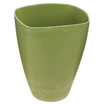 Artikel Orchideepot bloempot kunststof vaas groen H16,5cm 4st