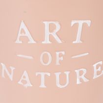 Artikel Zinken bloempot Art of Nature antieke roos Ø17,5cm H15cm
