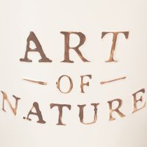 Artikel Zinken bloempot Art of Nature Crème Ø17,5cm H15cm