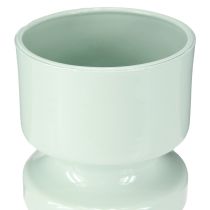Artikel Bloemenvaas Metaal in Mintgroen Emaille Ø9cm H17.5cm