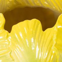 Artikel Bloemenvaas met opvallend tulpmotief. Perfect voor de decoratie van de woonkamer. 16 cm, 2 stuks.