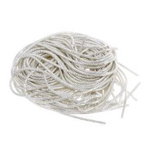 Bouillondraad Ø2mm 100g zilver