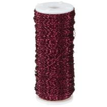 Artikel Bouilloneffect draad Ø0.30mm 140m Bordeaux
