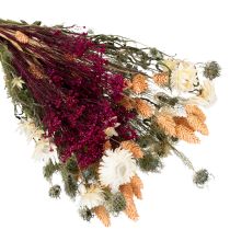 Artikel Boeket gedroogde bloemen, perfect voor een elegante tafeldecoratie in landelijke stijl, 50 cm.
