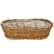 Artikel Broodmandje van circa 30 cm ovaal, ongepeld