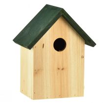 Artikel Broedmachine Nestkast Pimpelmees Naturel Groen 16x11x19,5cm