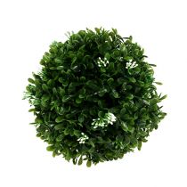 Artikel Buxusbol met bloemen groene decoratieve bal Ø15cm 1st