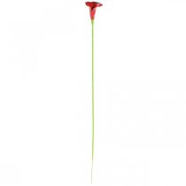 Artikel Calla rood bordeaux kunstbloemen in bos 57cm 12 st