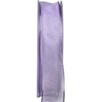 Artikel Chiffon lint organza lint organza paars 25mm 20m