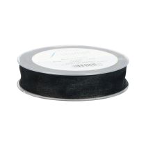 Artikel Chiffon lint organza lint organza zwart 15mm 20m