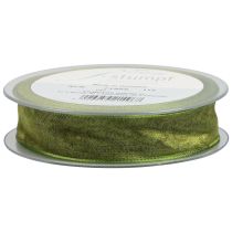 Artikel Chiffonlint organzalint sierlint organza groen 25mm 20m
