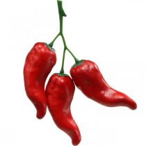 Rode chilipepers deco food dummy 9cm 3st op tak