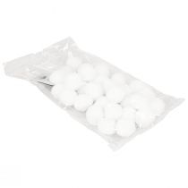 Artikel Kerstboomdecoratie sneeuwbalslinger decoratie wit 185cm