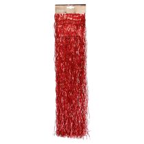 Artikel Kerstboomdecoratie Kerstmis, golvend klatergoud rood glinsterend 50cm