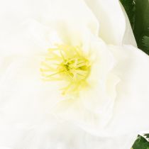 Artikel Kunstkerstrozenboeket, wit, kunstmatige kerstdecoratie