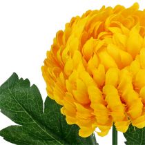 Artikel Chrysanthemum geel kunstmatig Ø7cm L18cm