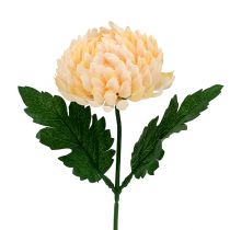Chrysanthemum perzik kunstmatig Ø7cm L18cm