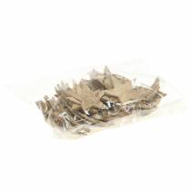 Artikel Coconut star nature 5cm 50st Kerstversiering tafeldecoratie