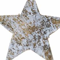 Artikel Kokosster wit grijs 5cm 50st Advent stars scatter decoratie