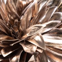 Artikel Kunstmatige dahlia, met lange steel en twee bloemen, 75 cm