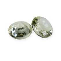 Deco diamanten huwelijksdecoratie champagne 12mm 150st