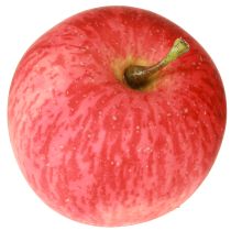 Artikel Kleine decoratieve appel rood geel real-touch kunstfruit 5,5 cm 1 st.