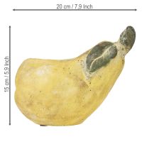 Artikel Decoratieve peren betonnen plantenbak herfstdecoratie 19×12,5×15,5cm