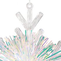 Artikel Decoratieve ijskristallen sneeuwvlok om op te hangen Ø15cm 3st
