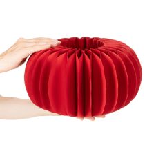 Artikel Honingraat papieren pompoen decoratiepapier 34 cm 2 stuks