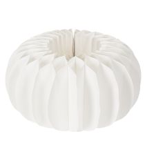 Artikel Papieren decoratieve bal, moderne pompoenversiering, honingraatpapier, 34 cm, 2 stuks