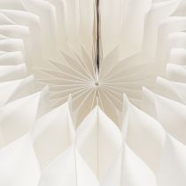 Artikel Papieren decoratieve bal, moderne pompoenversiering, honingraatpapier, 34 cm, 2 stuks