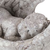 Artikel Decoratieve engel slapend met vleugels engelfiguur graf 22,5cm