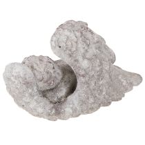 Artikel Decoratieve engel slapend met vleugels engelfiguur graf 22,5cm