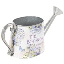 Artikel Decoratieve gieter met hortensiamotief, metaal, vintage stijl, 30x11x14,5 cm