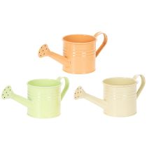 Artikel Decoratieve gieterplantenbakset, metaal, 8-delig, veelkleurig, 16,5x7 cm - Ideale plantenbakken voor balkon en keuken