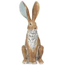 Artikel Decoratief konijnenbeeldje voor een lenteachtige woondecoratie, 32 cm, 2 stuks
