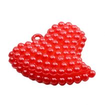 Artikel Decoratieve harten rood 3,5cm 16 st