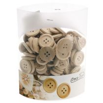 Artikel Decoratieve knopen naturel 1,5cm - 2,5cm 150 st