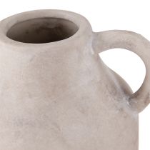 Artikel Decoratieve plantenbak van keramiek in beige Ø14,5cm H22cm
